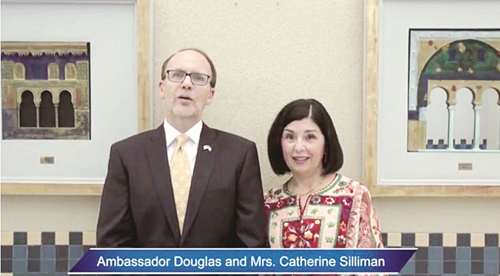 u0627u0644u0633u0641u064au0631 u0633u064au0644u064au0645u0627u0646 u0648u0632u0648u062cu062au0647 u0643u0627u062bu0631u064au0646 u0641u064a u0627u0644u0641u064au062fu064au0648