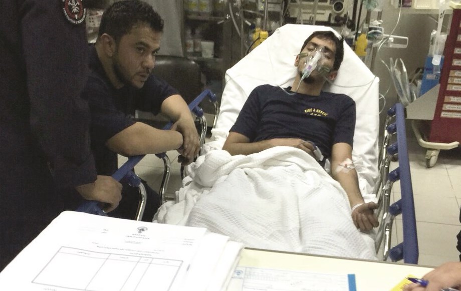 ... وآخر في العناية