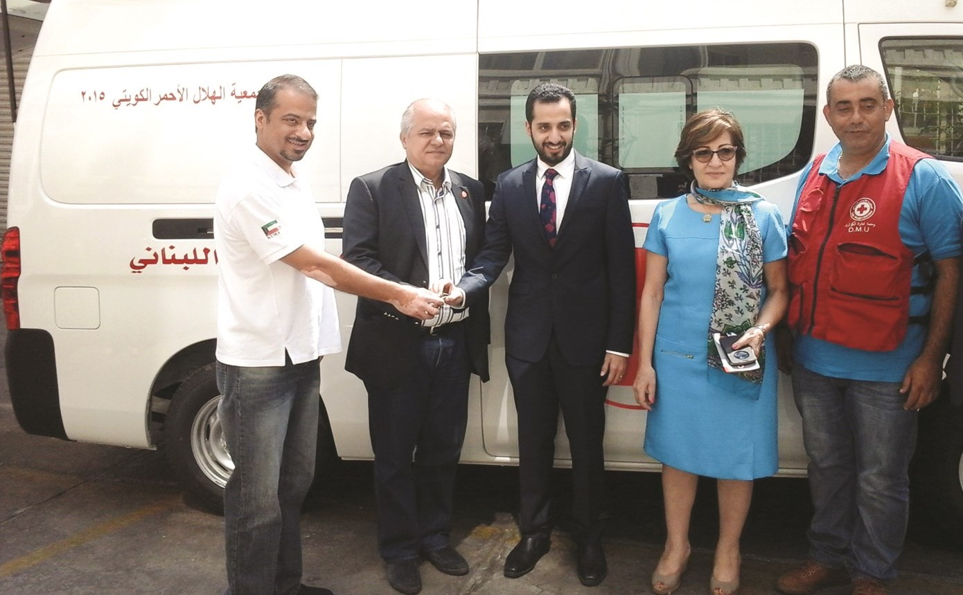 u0648u0641u062f "u0627u0644u0647u0644u0627u0644" u064au0633u0644u0645 u0627u0644u0639u064au0627u062fu0629 u0627u0644u0645u062au0646u0642u0644u0629 u0644u0644u0635u0644u064au0628 u0627u0644u0623u062du0645u0631 u0627u0644u0644u0628u0646u0627u0646u064a