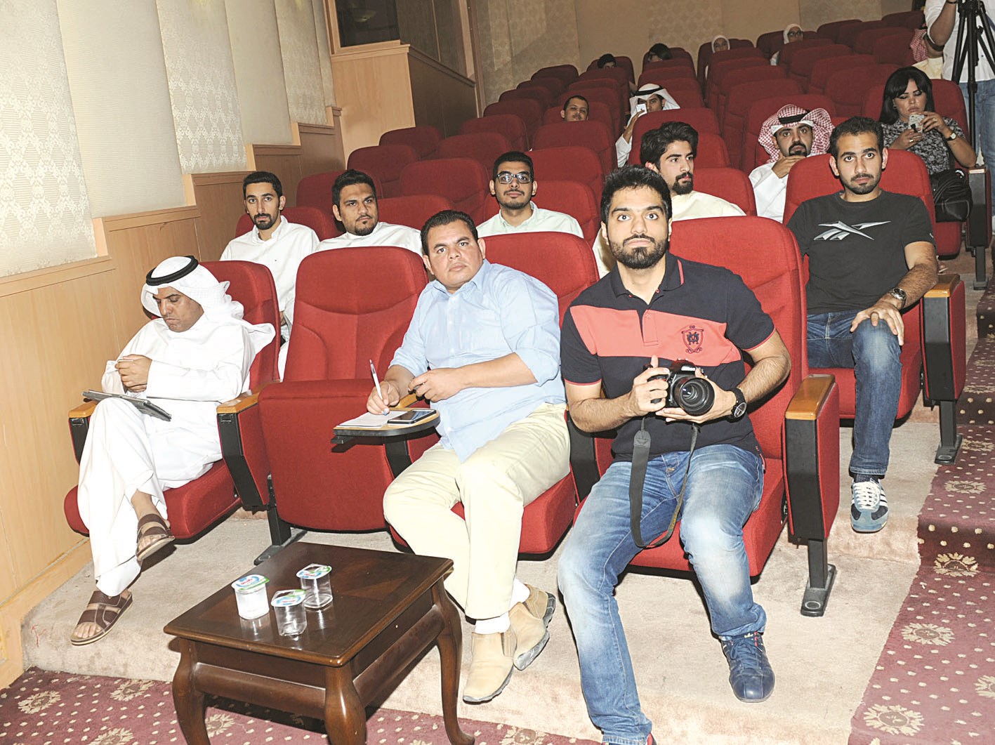 جانب من الحضور (تصوير جلال معوض)