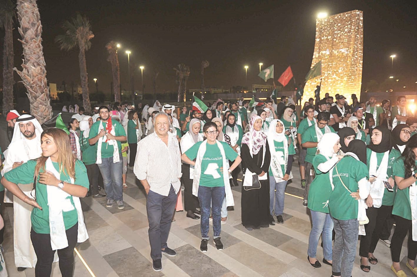 جانب من الوقفة التضامنية