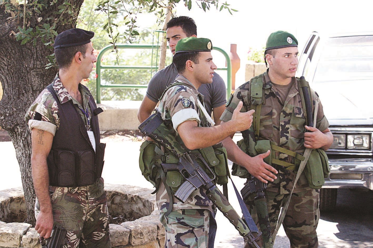 الجيش اللبناني يطفئ مظاهر التوتر