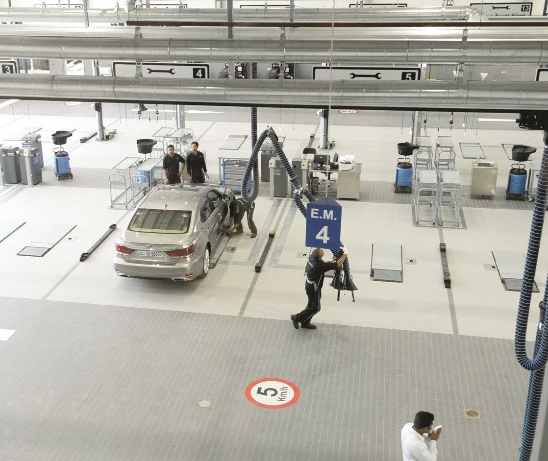 معدات حديثة لخدمة العملاء