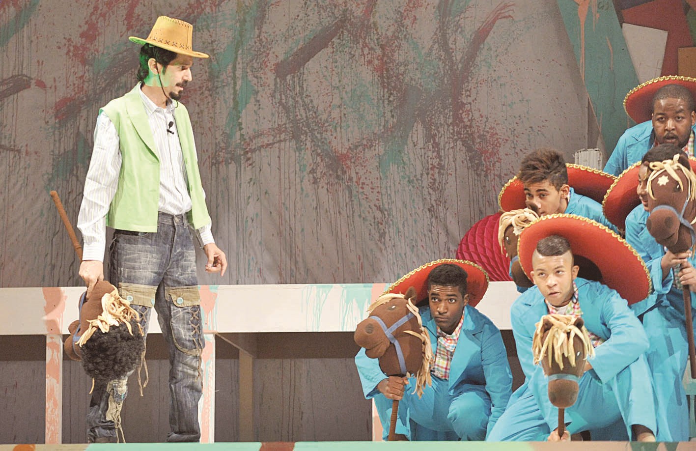 ياسر العماري في دور «الجنرال الشجاع»