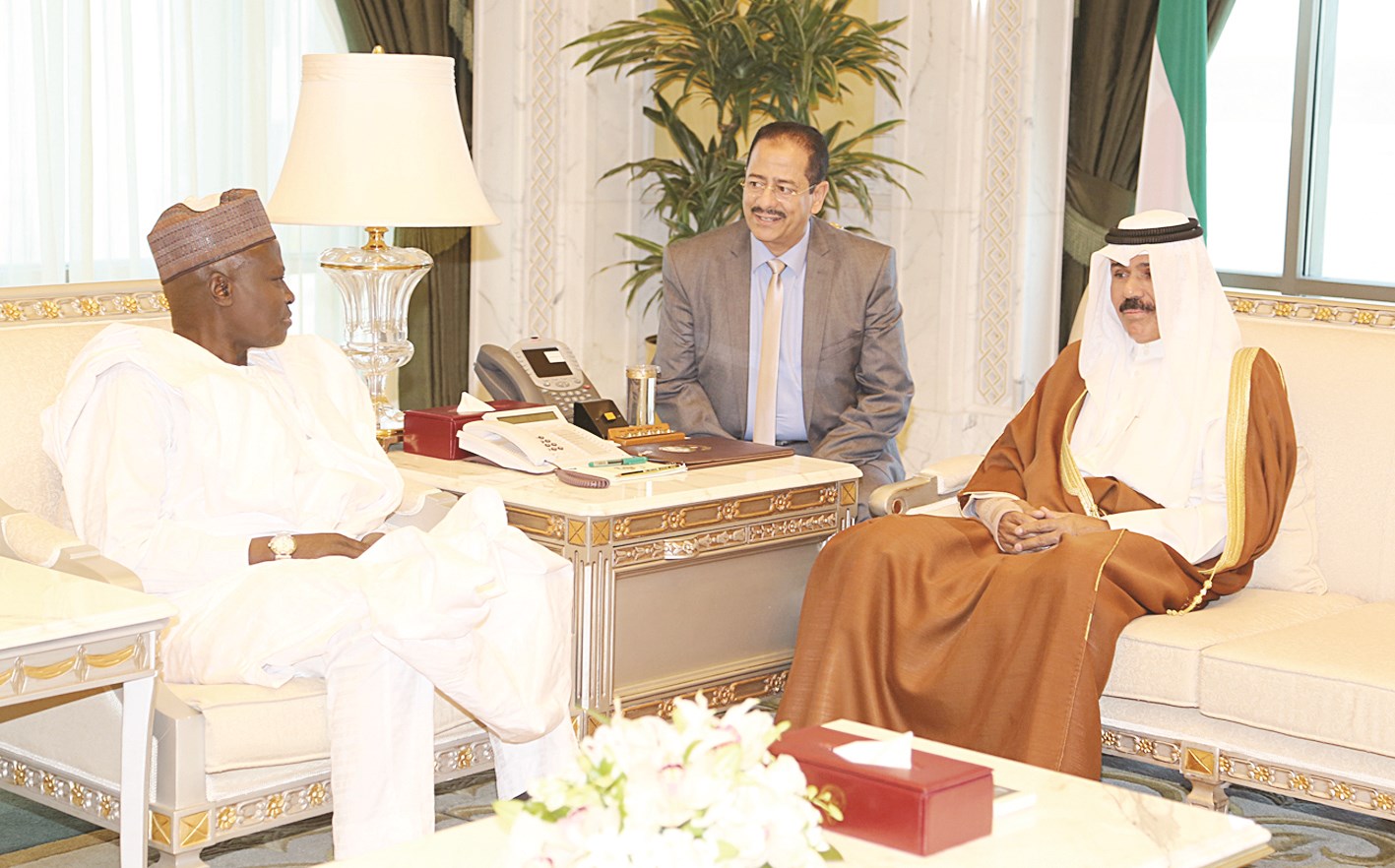 ... وسفير نيجيريا