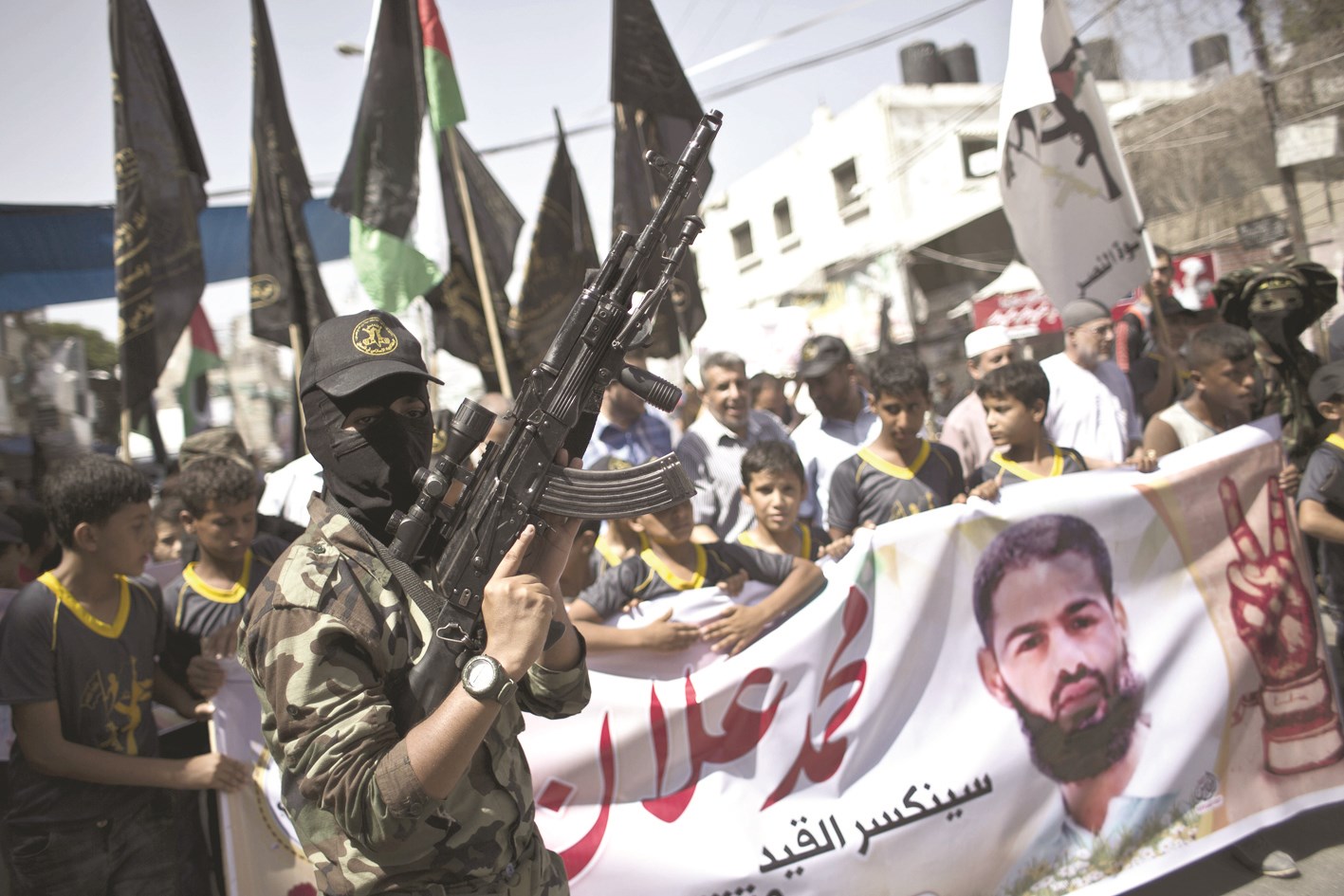 u0645u0642u0627u062au0644 u0645u0646 u00abu0627u0644u062cu0647u0627u062f u0627u0644u0625u0633u0644u0627u0645u064au00bb u064au0642u0648u062f u062au062cu0645u0651u0639u0627u064b u062du0627u0634u062fu0627u064b u0641u064a u063au0632u0629 u0644u062fu0639u0645 u0639u0644u0627u0646 ( u0623 u0641 u0628)