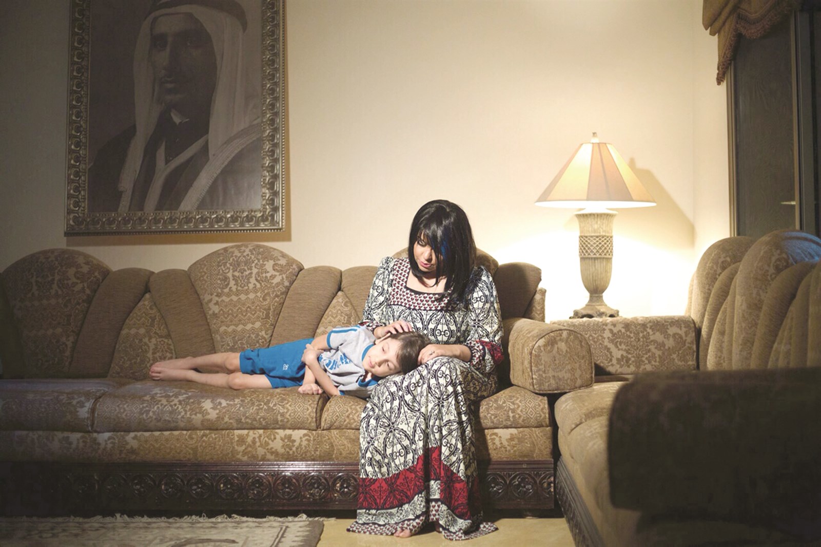 إيمي القلاف في أحد مشاهد الفيلم