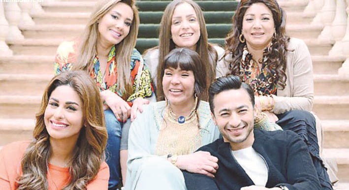 مع نجوم «ولي العهد»