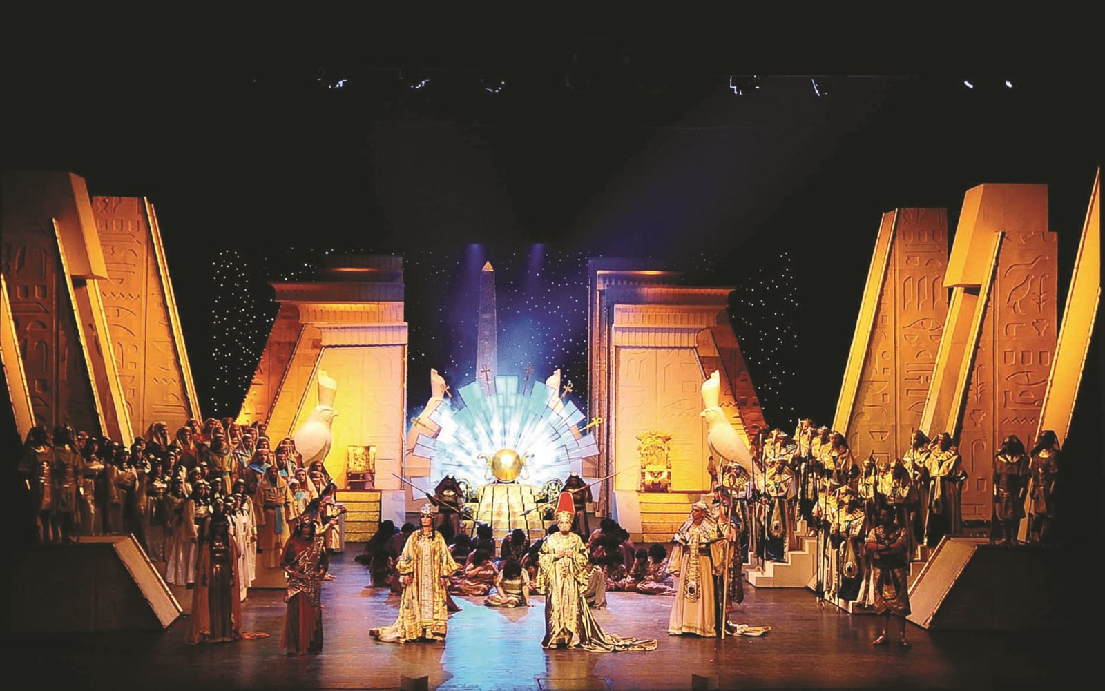 مشهد من «أوبرا عايدة»