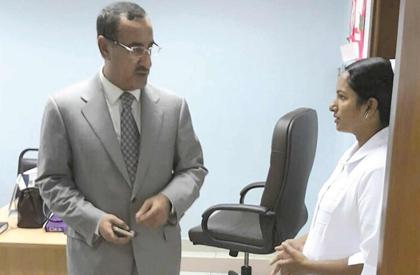 u0627u0644u0648u0643u064au0644 u064au062au062du062fu062b u0625u0644u0649 u0645u0645u0631u0636u0629