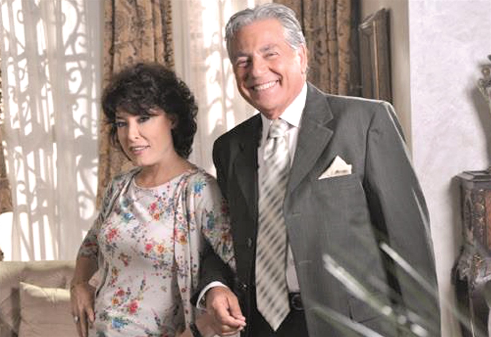 مصطفى فهمي وأنوشكا في كواليس «مملكة يوسف المغربي»