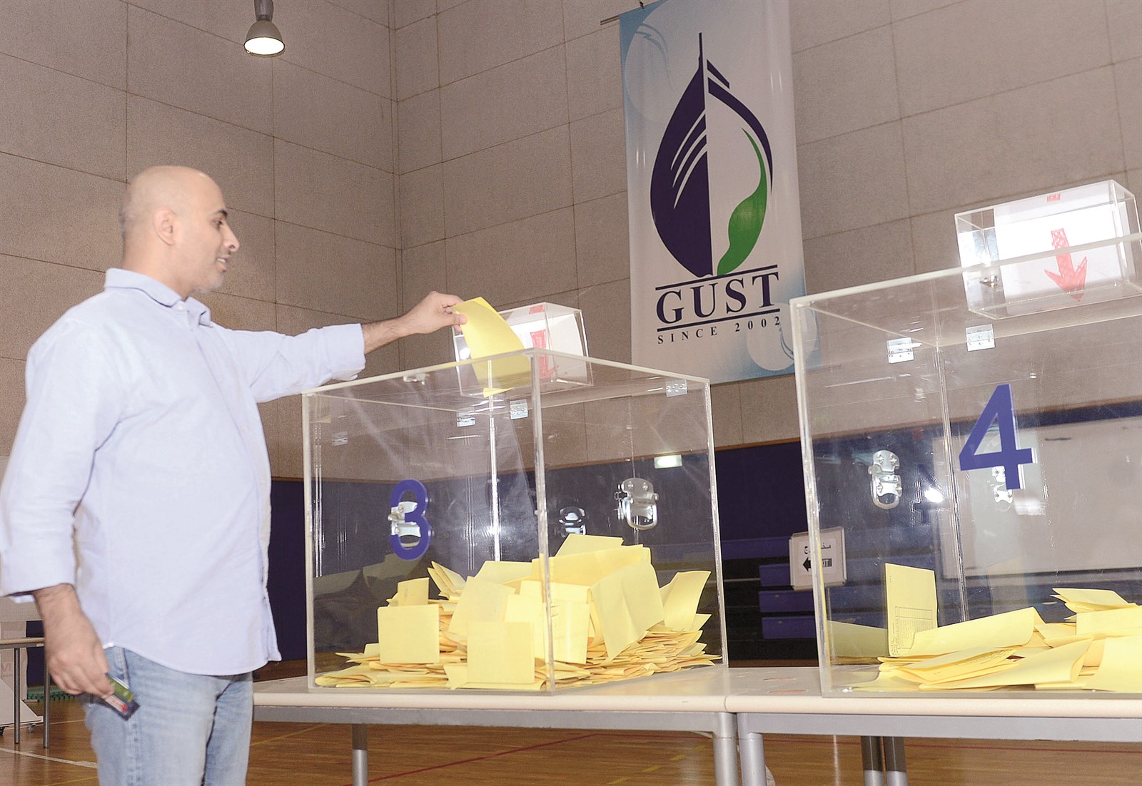 عملية الاقتراع سارت في هدوء