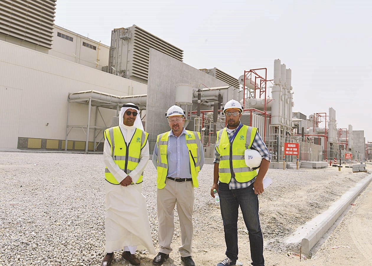 بافن والوقيان في المشروع مع الزميل علي العلاس