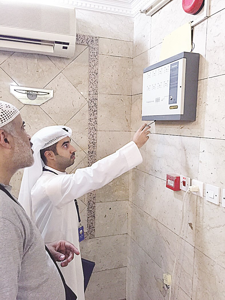 التأكد من صيانة الأجهزة