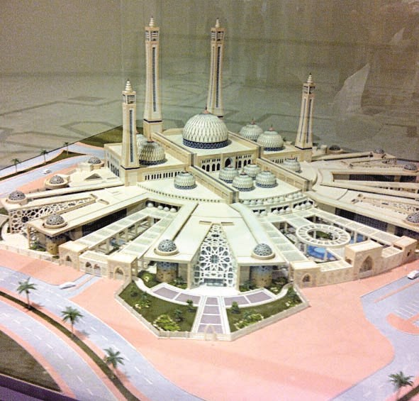 u0645u062cu0633u0645 u0627u0644u0645u0631u0643u0632 u0627u0644u0625u0633u0644u0627u0645u064a u0641u064a u0645u062fu064au0646u0629 u062cu0627u0628u0631 u0627u0644u0623u062du0645u062f