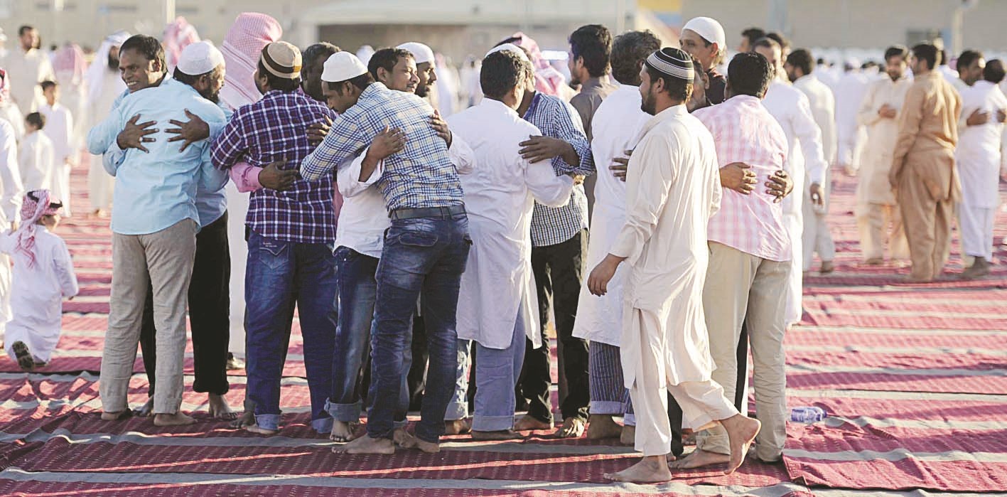 تبادل التهاني