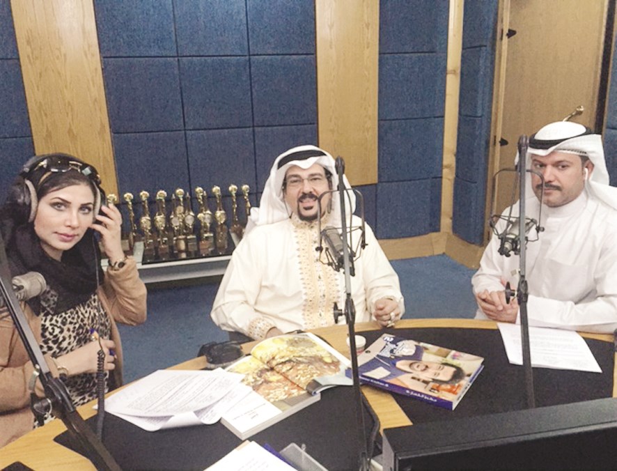 خلال بث إحدى الحلقات