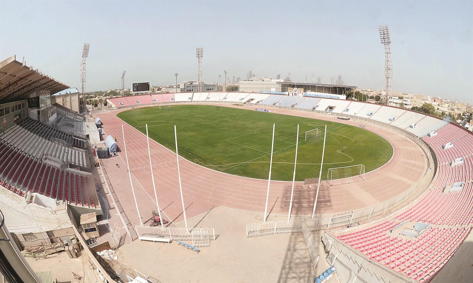 استاد الكويت في كيفان ... الوحيد المعتمد آسيوياً، وفي الاطار «عودة المياه الى مجاريها» في القادسية