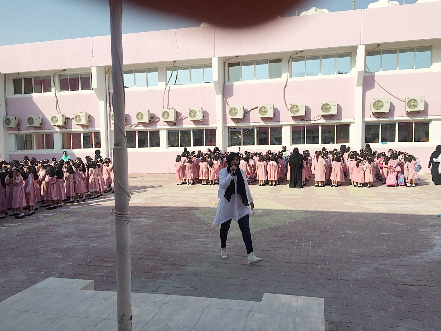 طابور الصباح والانطلاقة الفعلية للعام الدراسي