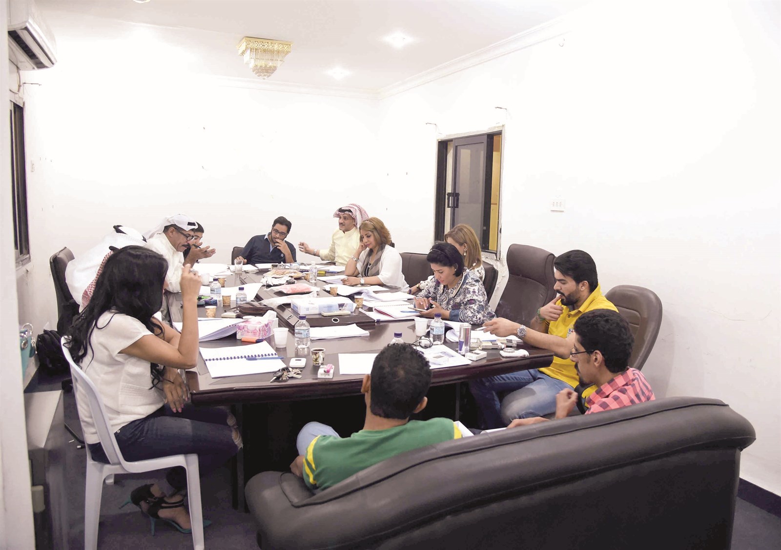 جانب من البروفات