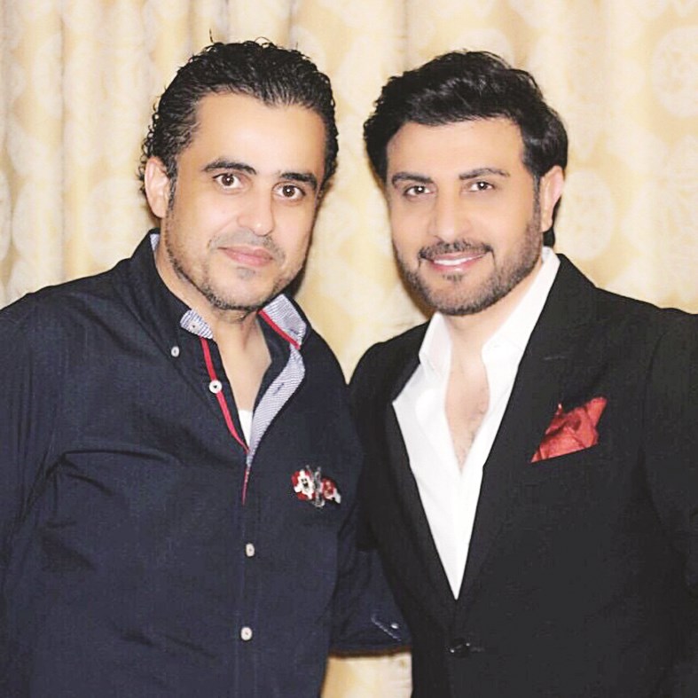 محمد الفضلي وماجد المهندس