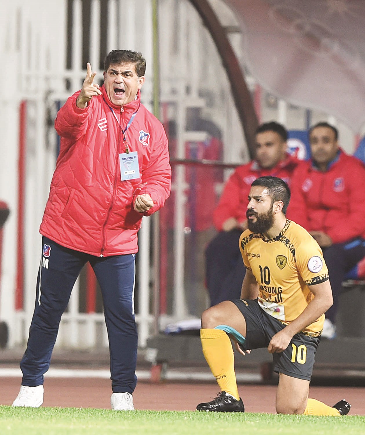 u0645u062du0645u062f u0625u0628u0631u0627u0647u064au0645 u0648u0639u0628u062fu0627u0644u0639u0632u064au0632 u0627u0644u0645u0634u0639u0627u0646 u062eu0644u0627u0644 u0627u0644u0645u0628u0627u0631u0627u0629             (u062au0635u0648u064au0631 u062cu0627u0633u0645 u0628u0627u0631u0648u0646)