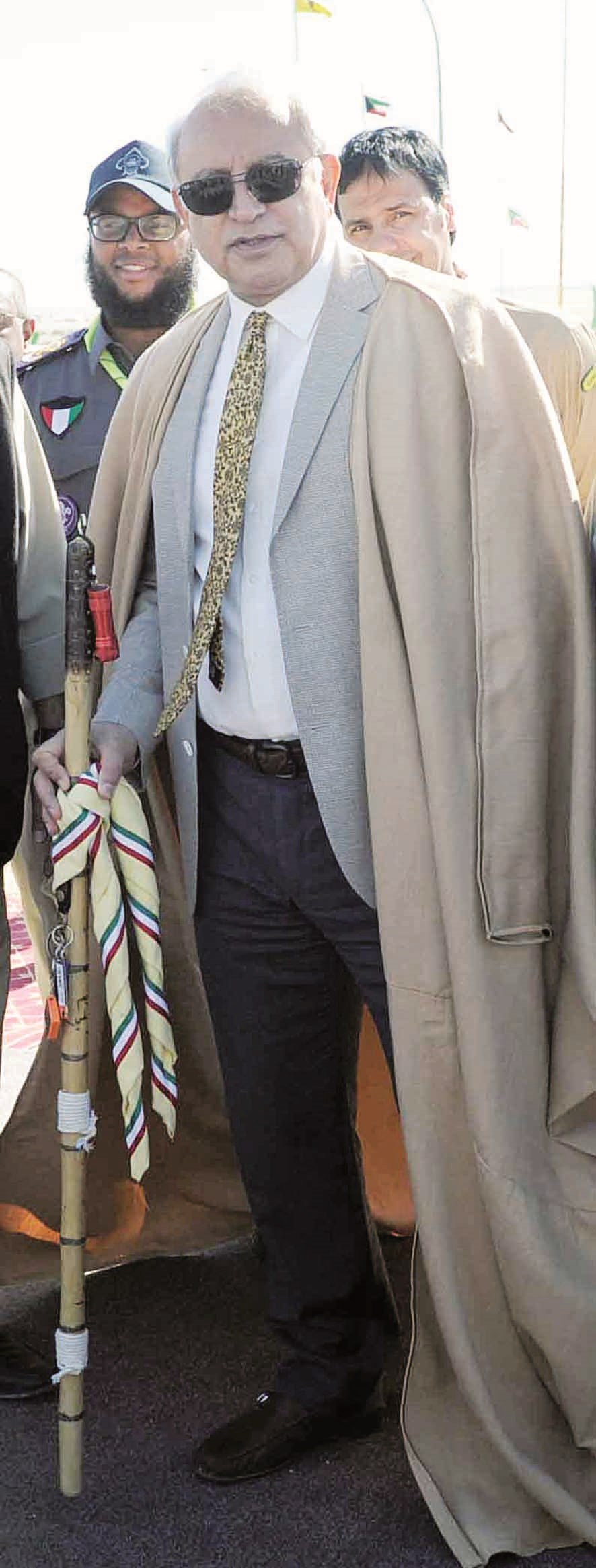 العيسى بالبشت  (تصوير نايف العقلة)