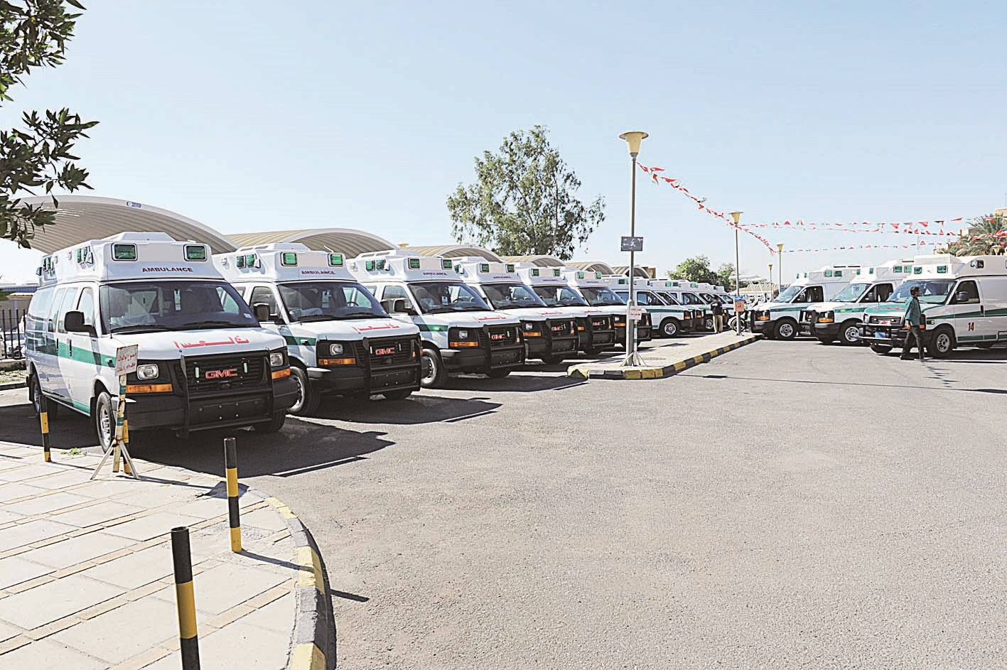 سيارات الإسعاف الجديدة