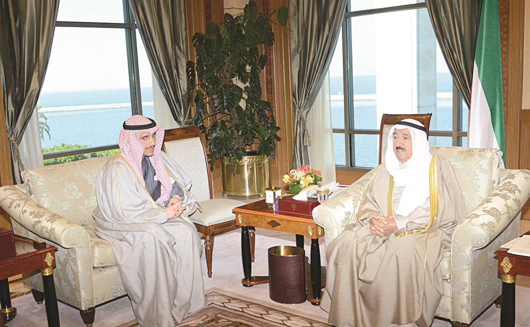 صاحب السمو مستقبلاً الغانم