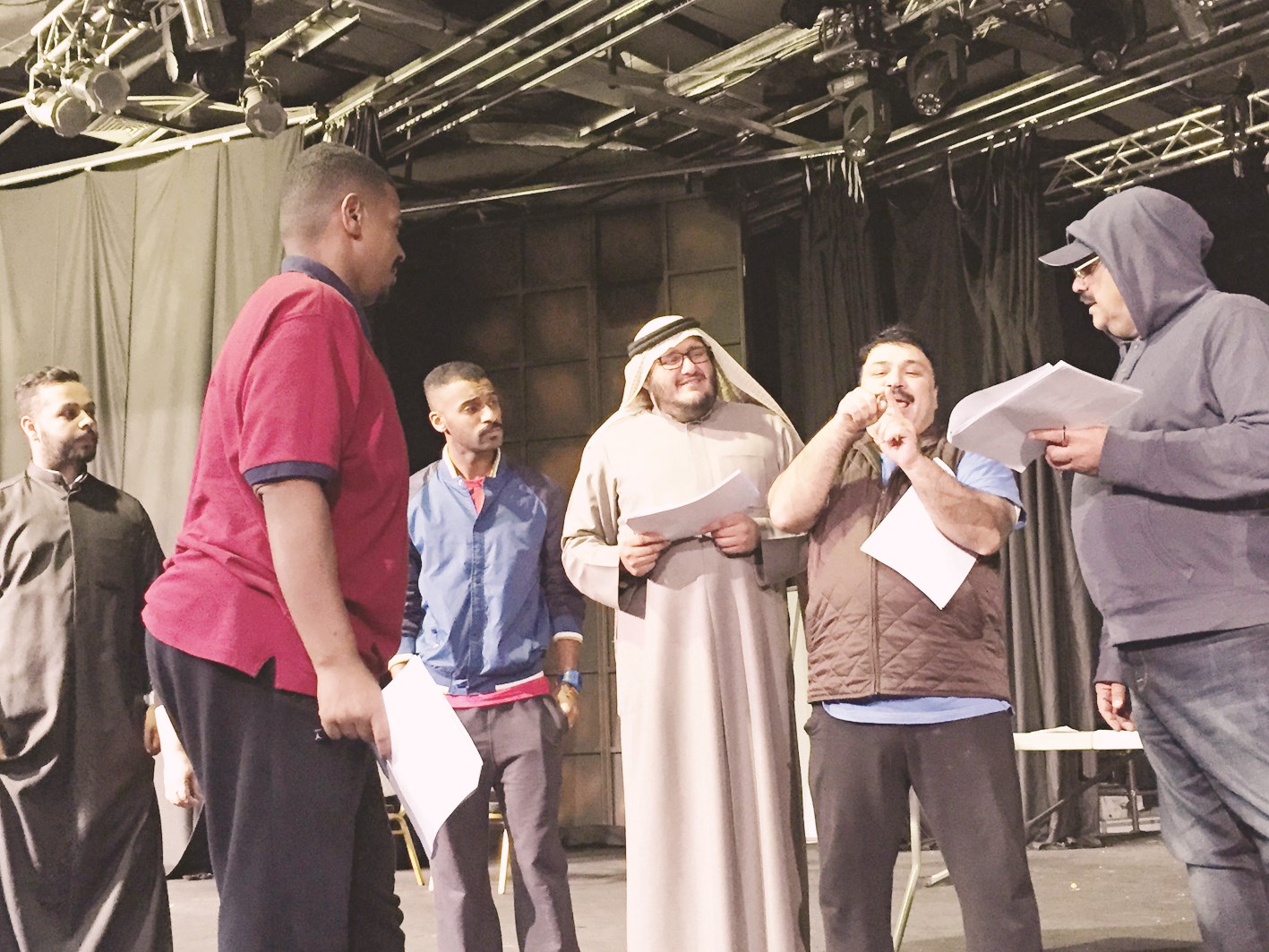 حسين في تدريبات «فيتامين واو»