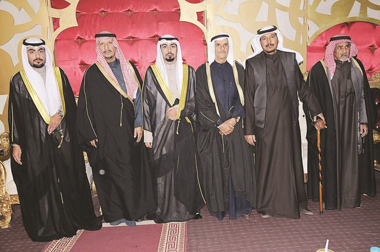 هادي الفضلي وجاسر الهجيني مباركين