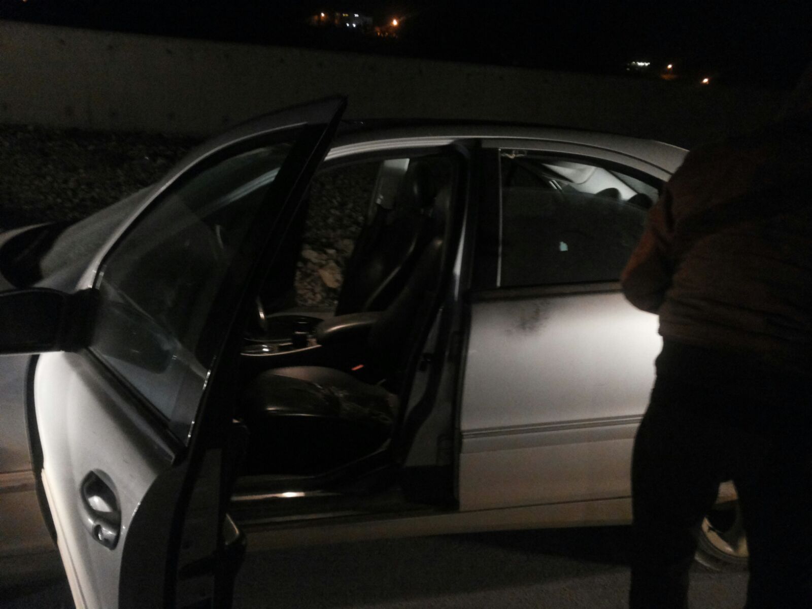 سيارة المواطن المخطوف