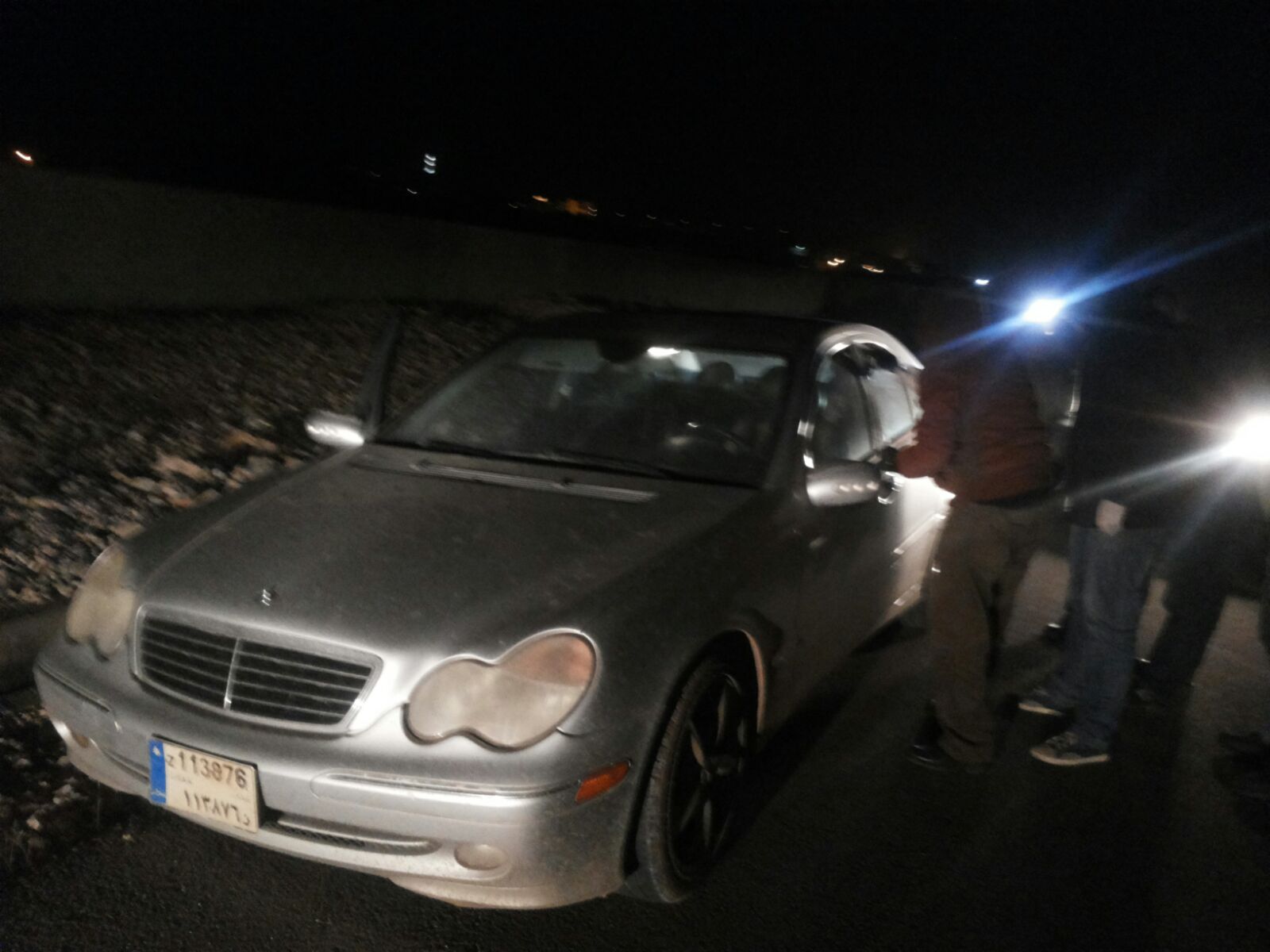 سيارة المواطن المخطوف