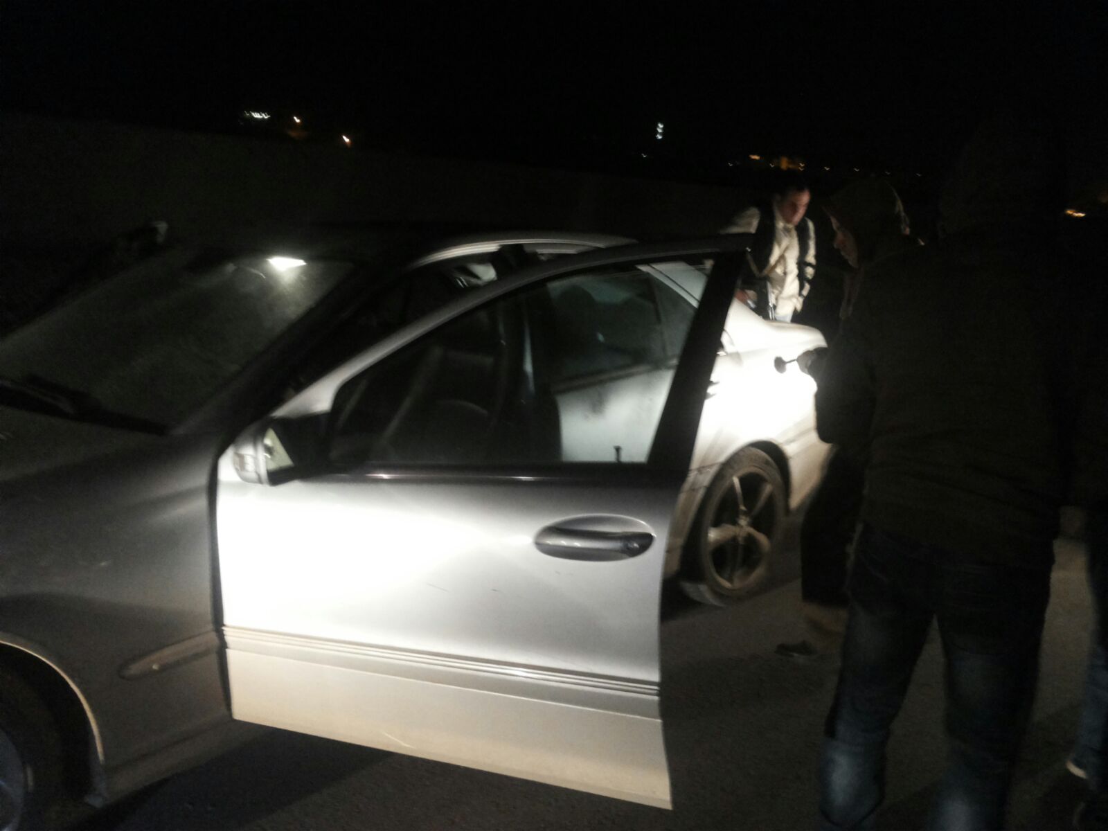 سيارة المواطن المخطوف