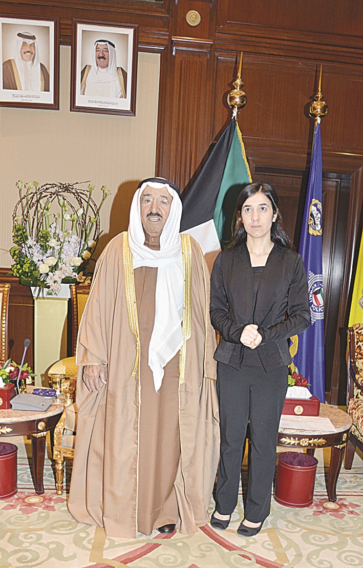 سمو الأمير والايزيدية ناديا مراد