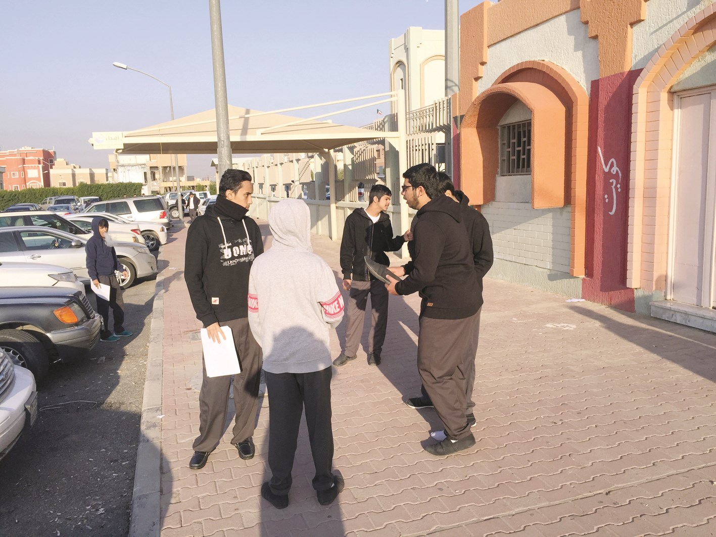 مناقشات ما قبل الدخول للاختبار