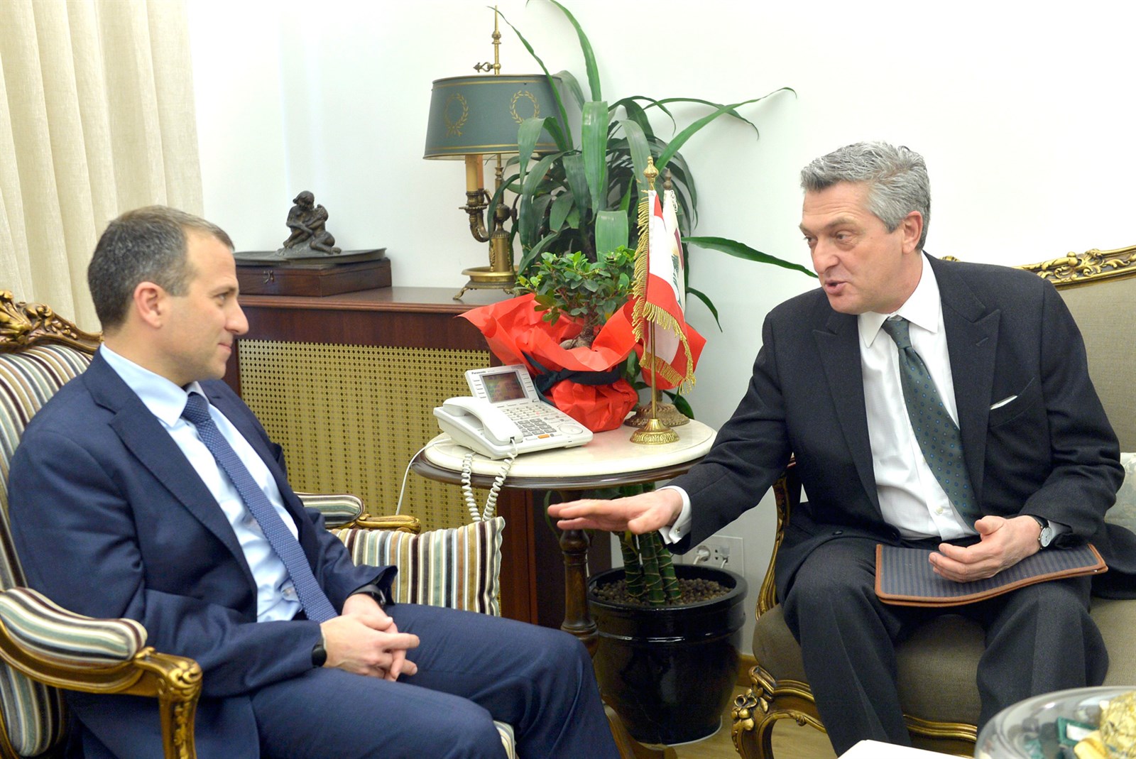 u0628u0627u0633u064au0644 u0645u0633u062au0642u0628u0644u0627u064b u0627u0644u0645u0633u0624u0648u0644 u0627u0644u0623u0645u0645u064a u0639u0646 u0634u0624u0648u0646 u0627u0644u0644u0627u062cu0626u064au0646 u0641u064au0644u064au0628u0648 u063au0631u0627u0646u062fu064a u0641u064a u0628u064au0631u0648u062a u0623u0645u0633 (u0623 u0628)