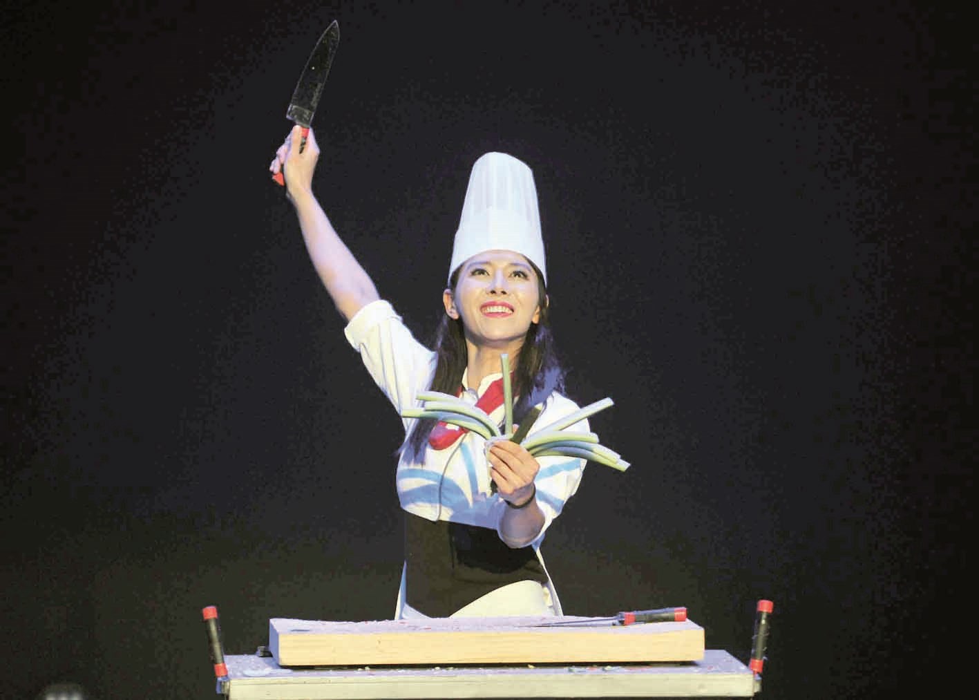 السكين... آلة للإبداع (تصوير سعد هنداوي)