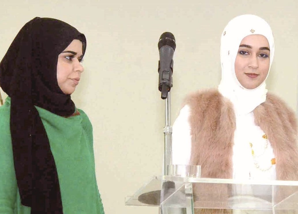 تكريم مشاركتين (تصوير نور هنداوي)