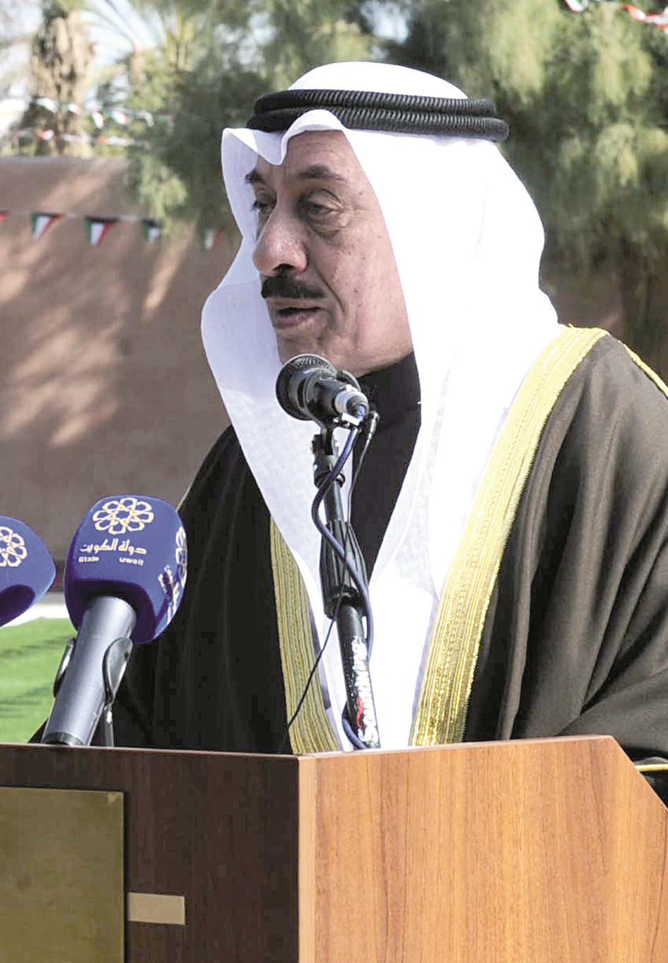 محافظ الجهراء متحدثاً