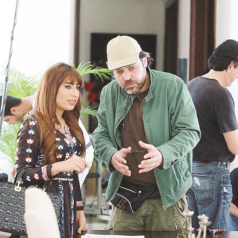 مع المخرج عمار رضوان في «حالة خاصة»