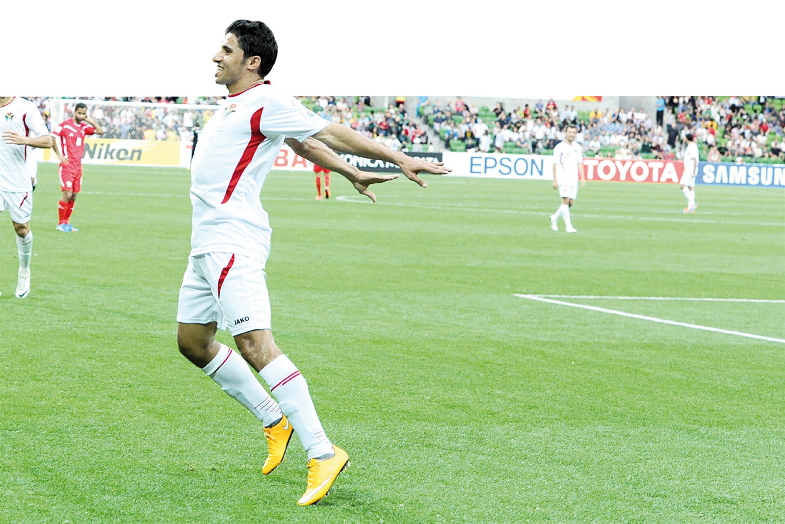 u0644u0627u0639u0628 u00abu0627u0644u0643u0648u064au062au00bb u0627u0644u062cu062fu064au062f u0627u0644u0623u0631u062fu0646u064a u062du0645u0632u0629 u0627u0644u062fu0631u062fu0648u0631