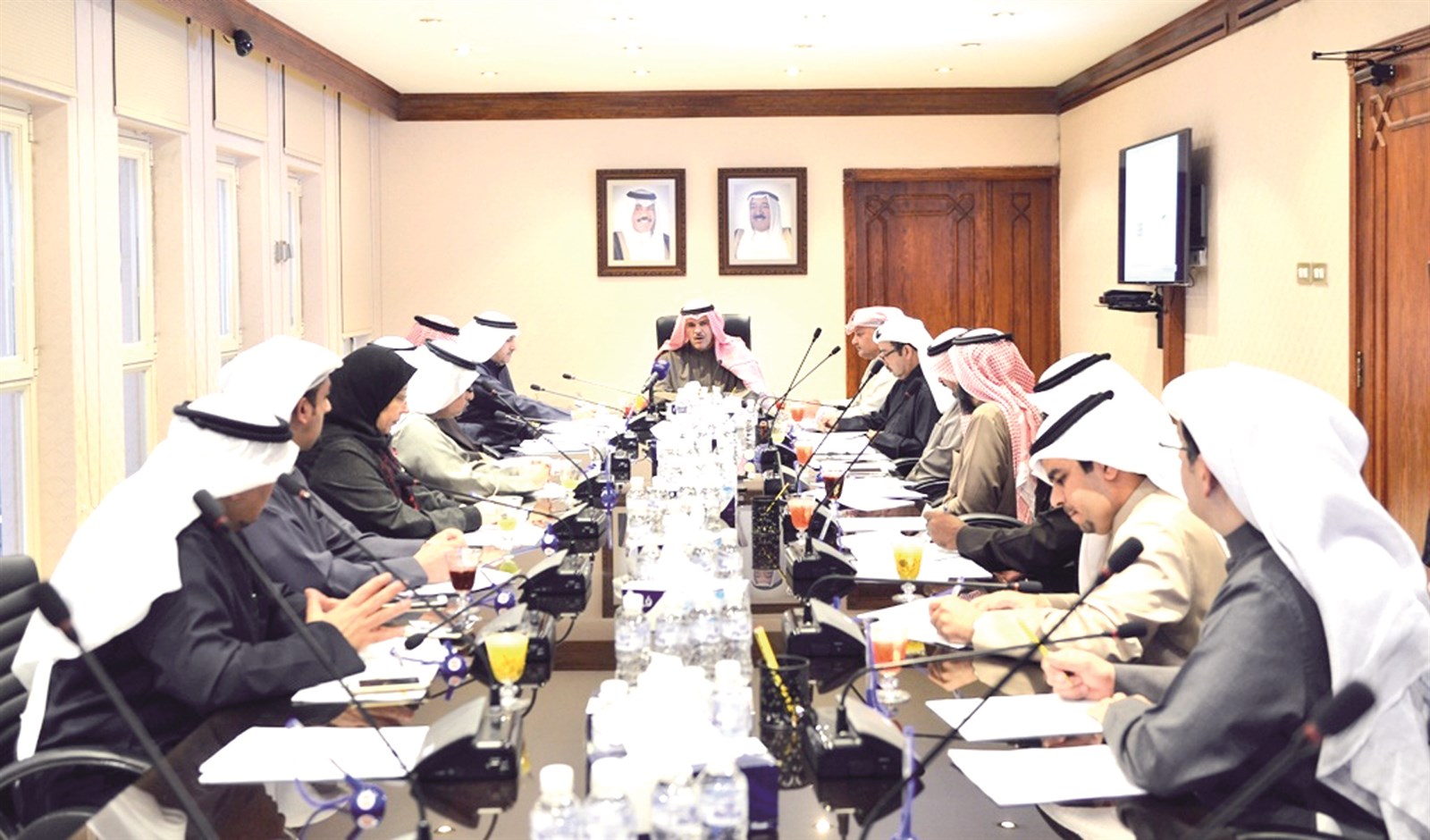 u0627u0644u062du0645u0648u062f u0645u062au0631u0626u0633u0627u064b u0627u062cu062au0645u0627u0639 u0644u062cu0646u0629 u0627u0644u0625u0634u0631u0627u0641 u0639u0644u0649 u0627u0644u0627u062du062au0641u0627u0644u064au0629