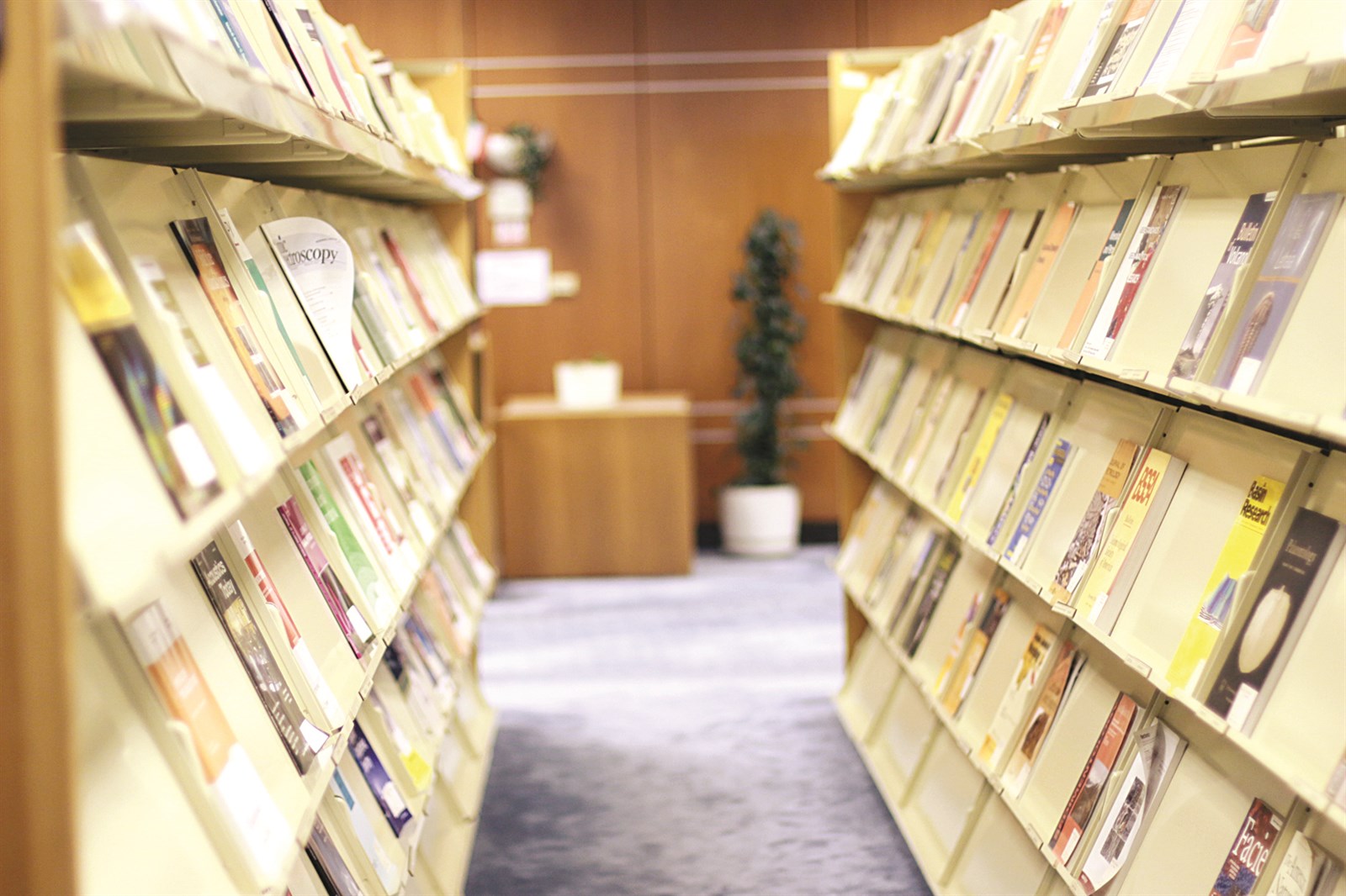 مكتبة طلبة العلوم في جامعة الكويت (تصوير دعاء العوضي)