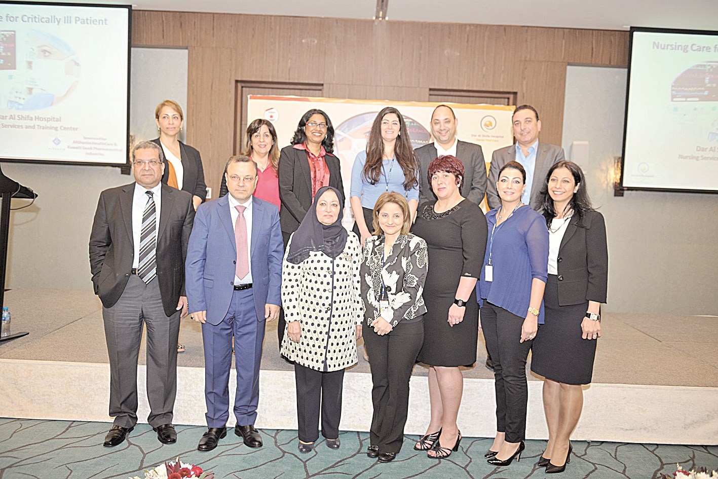 المشاركون في مؤتمر الرعاية التمريضية