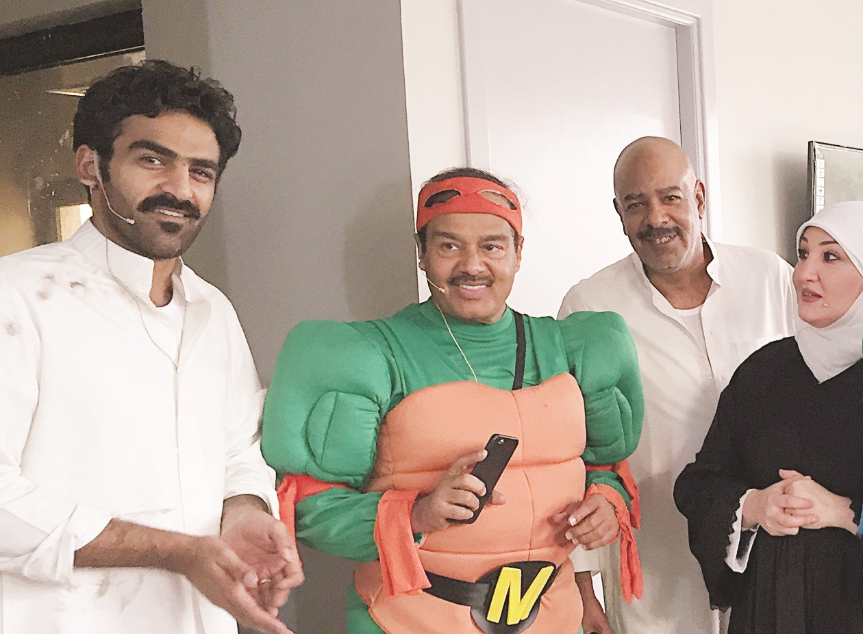 سماح مع «أبطال السلاحف»