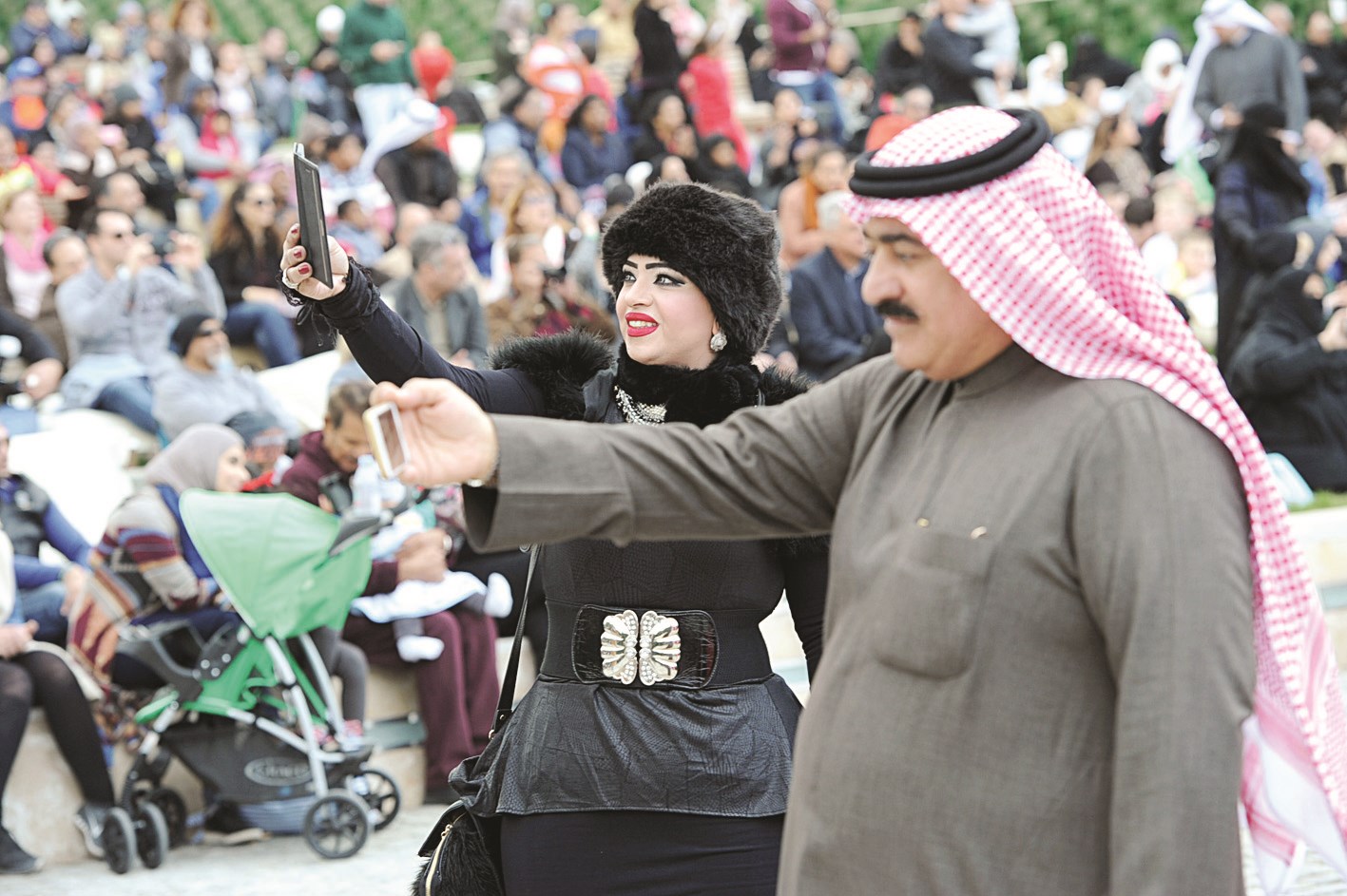 سيلفي على أنغام الموسيقى