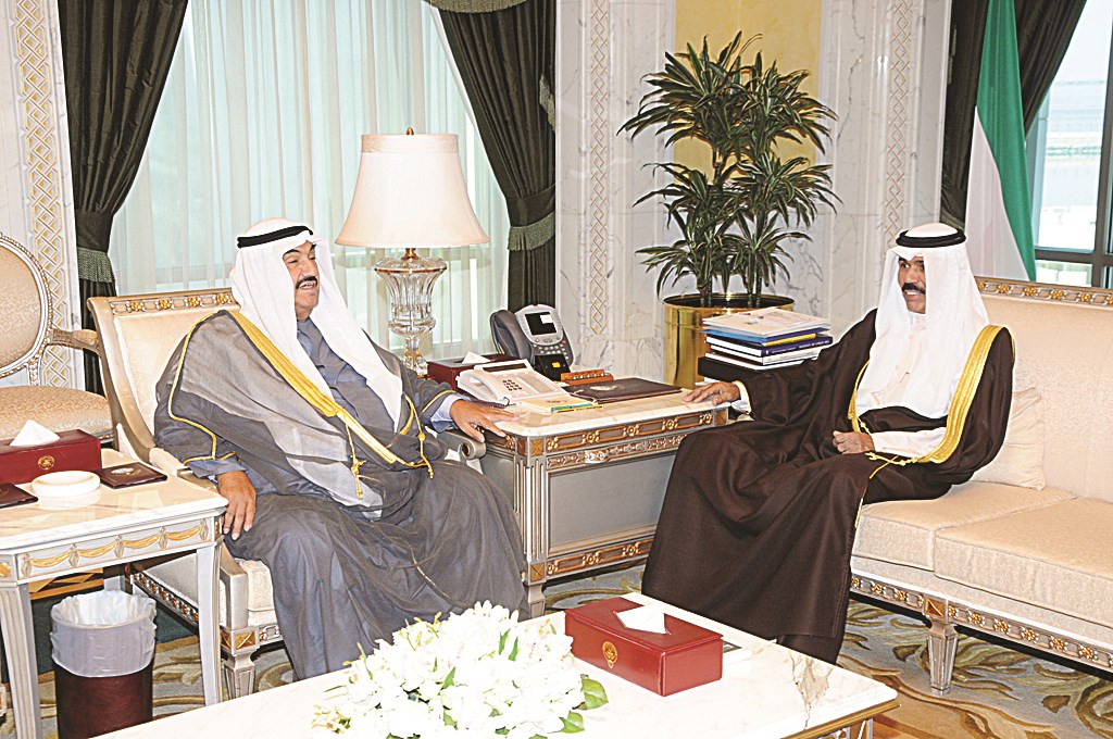 سموه مستقبلاً ناصر المحمد