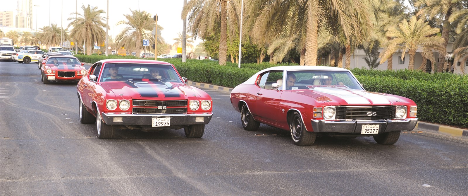 موديلات مختلفة شاركت في المسيرة