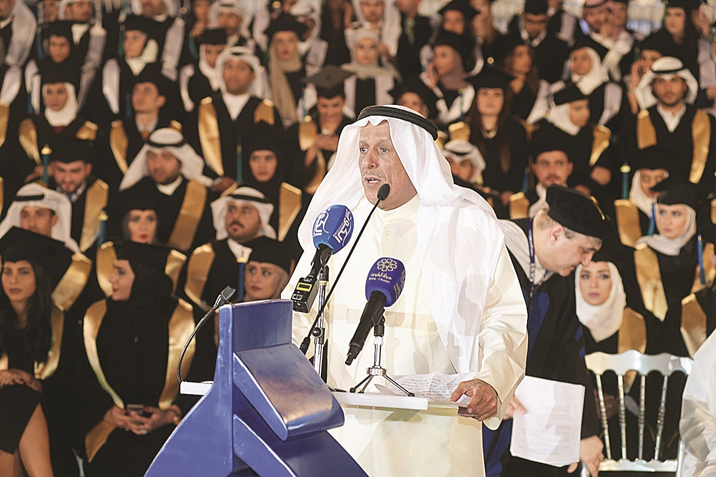 سالم الطحيح ملقيا كلمته